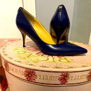 Ivanka Trump Dark Navy Pumps